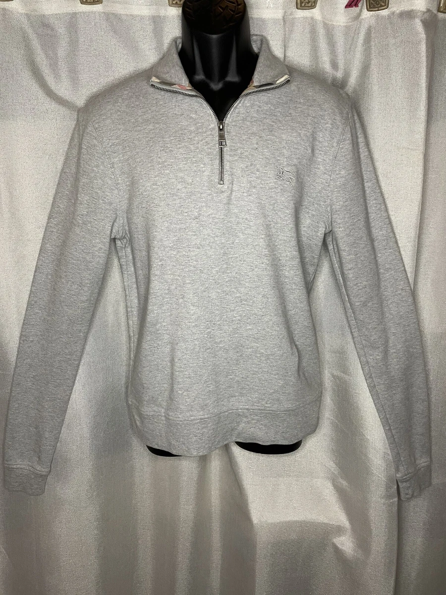 Burberry quarter zip pullover Clearance