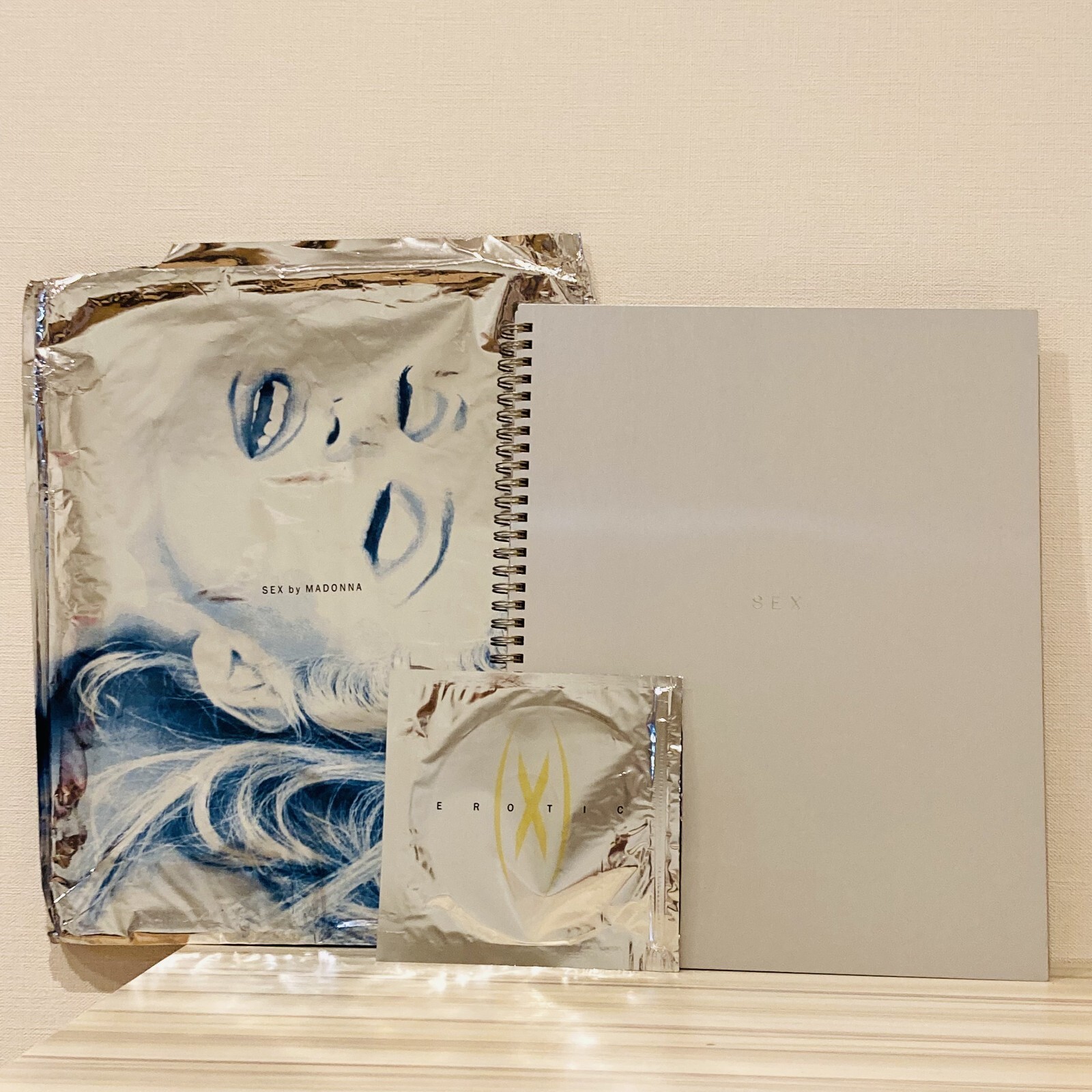 SEX by MADONNA PHOTO BOOK 1992 Japanese Version Art Works Book w/ CD