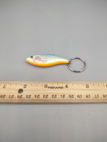 Rapala Rattlin' Rap Lure Key Ring - Silver/Blue | eBay