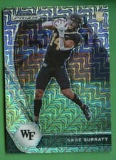 SAGE SURRATT 2021 PRIZM DRAFT ROOKIE MOJO PRIZM /25 WAKE FOREST DETROIT LIONS
