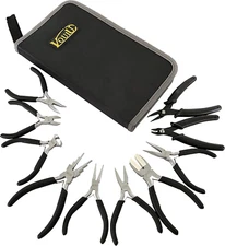 10-Piece Jewelry Pliers Set Jewelry Making Tools