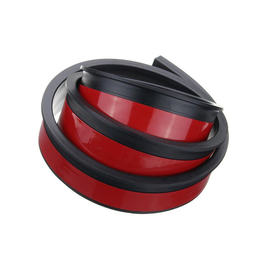 2Pcs 150cm Car Fender Flare Extension Wheel Eyebrow Protector Lip Moulding Trim - Imagem 2 de 4