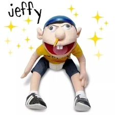 Jeffy Puppet Cheap Sml Jeffy Hand Puppet Plush Toy 23" Stuffed Doll Kids Gift