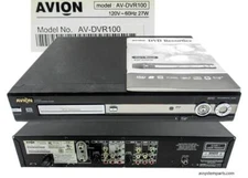 Avion AV-DVR100 DVD Player-Recorder w/Digital TV Tuner