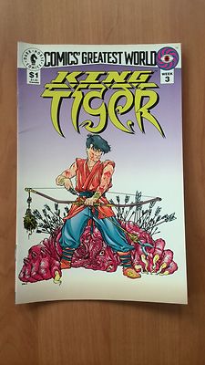Comics Greatest World King Tiger Week 3 Sept 1993 Dark Horse Comic Book 