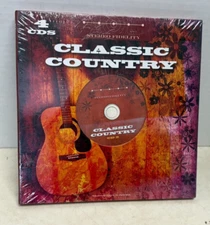 Classic Country [Box] by Various Artists (CD, 2011, 4 Discs, Sonoma...