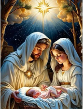 Jesus Diamond Art Kits for Adults, 5D Diamond Painting Kits for Beginners,Round.