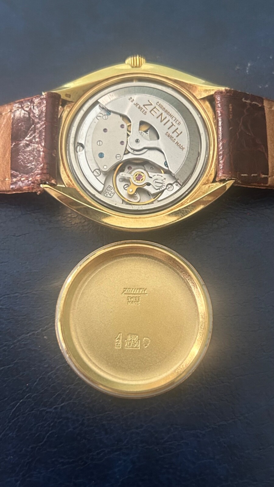 Zenith Chronometer Captain Automatic De Luxe Gold… - image 11