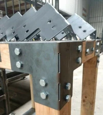 PostHugger™ Brackets For 4 x 4 Posts - Heavy Duty Shop Table Pergola - USA Made 