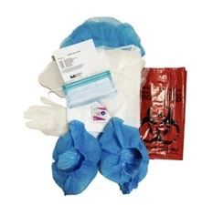 Morrison Medical #6300 Protection Isolation Kit PPE Kit Gown Gloves Shield ++