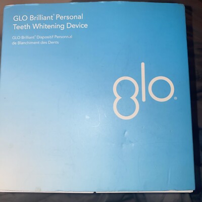 GLO Science Brilliant Personal Teeth Whitening Device NEW OPEN BOX No G-Vials