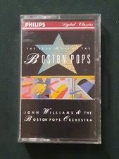JOHN WILLIAMS  THE BOSTON POPS - THE VERY BEST OF THE BOSTON POPS CASSETTE 1991