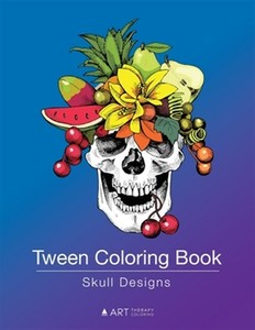 Download Tween Coloring Book Skull Designs Colouring Book For Teenagers Young Adult 9781641261807 Ebay
