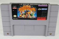 Super Adventure Island 2 (SNES) - Game Only Authentic Tested