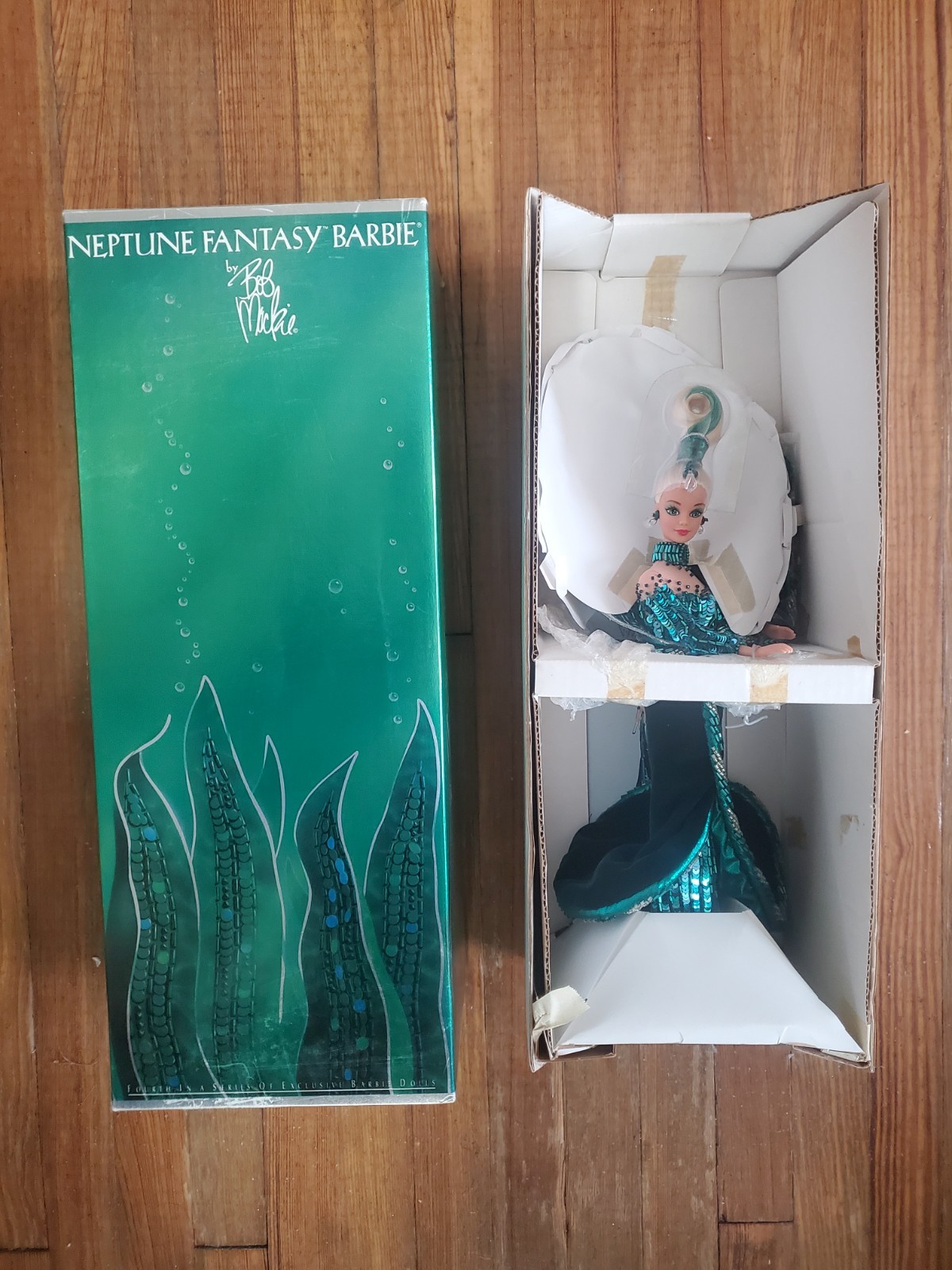 1992 Mattel Barbie Bob Mackie Neptune Fantasy Barbie