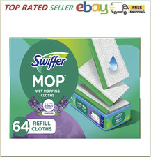 Swiffer Sweeper Wet Mopping Cloth Refills, Lavender Scent 64 ct.