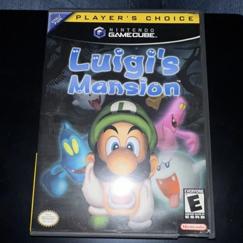 Nintendo Luigi's Mansion Player's Choice Manual Included Nintendo GameCube