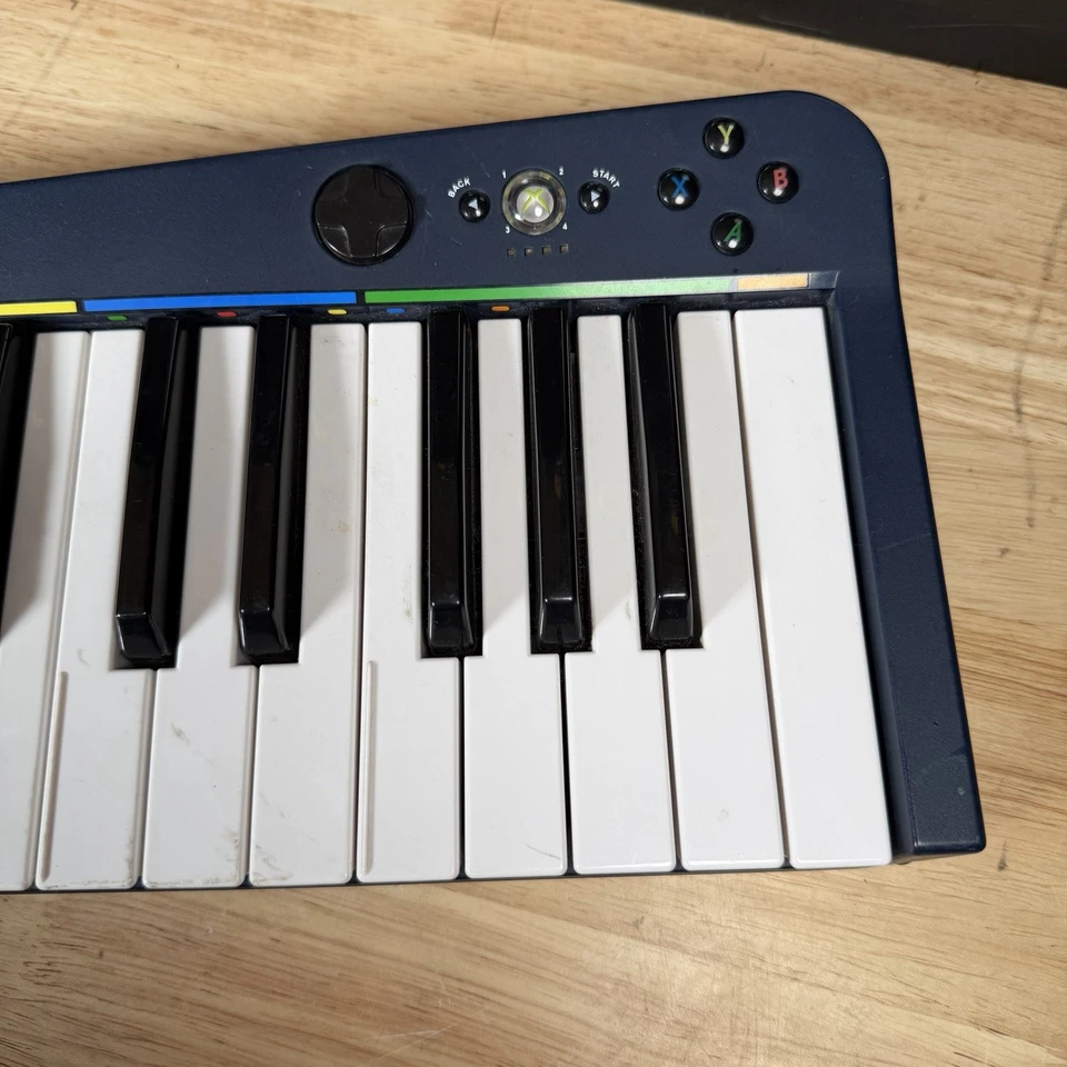 Teclado inalámbrico Harmonix Madcatz XBOX 360 Rock Band 3 sin correa 98161 funciona Foto 4 de 4