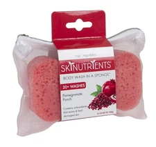 Spongeables Body Wash in a 20+ Wash Sponge, Pomegranate Punch, 1 Count