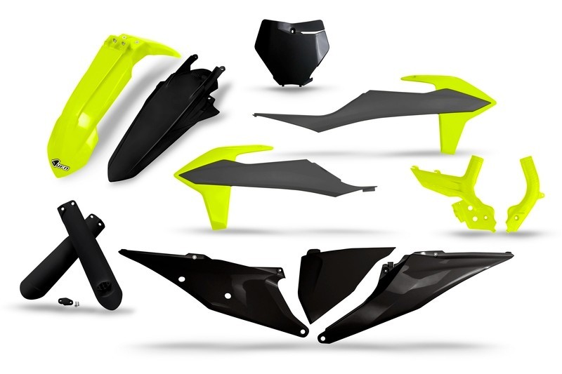 Kit plastique KTM SX SXF 2019-2021 habillage pour entraînement et compétition cross