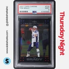2007 TOPPS CHROME #TC6 TOM BRADY PSA 9
