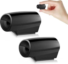 SINGARO 2 Pack Deer Whistle Warning for Car Horn Unit With Rubber Pads, Exterior