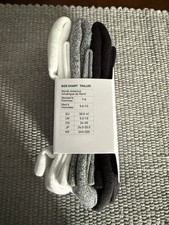 Lululemon Size Medium Unisex Daily Essential Quarter Socks 3 Pack, Colored, New