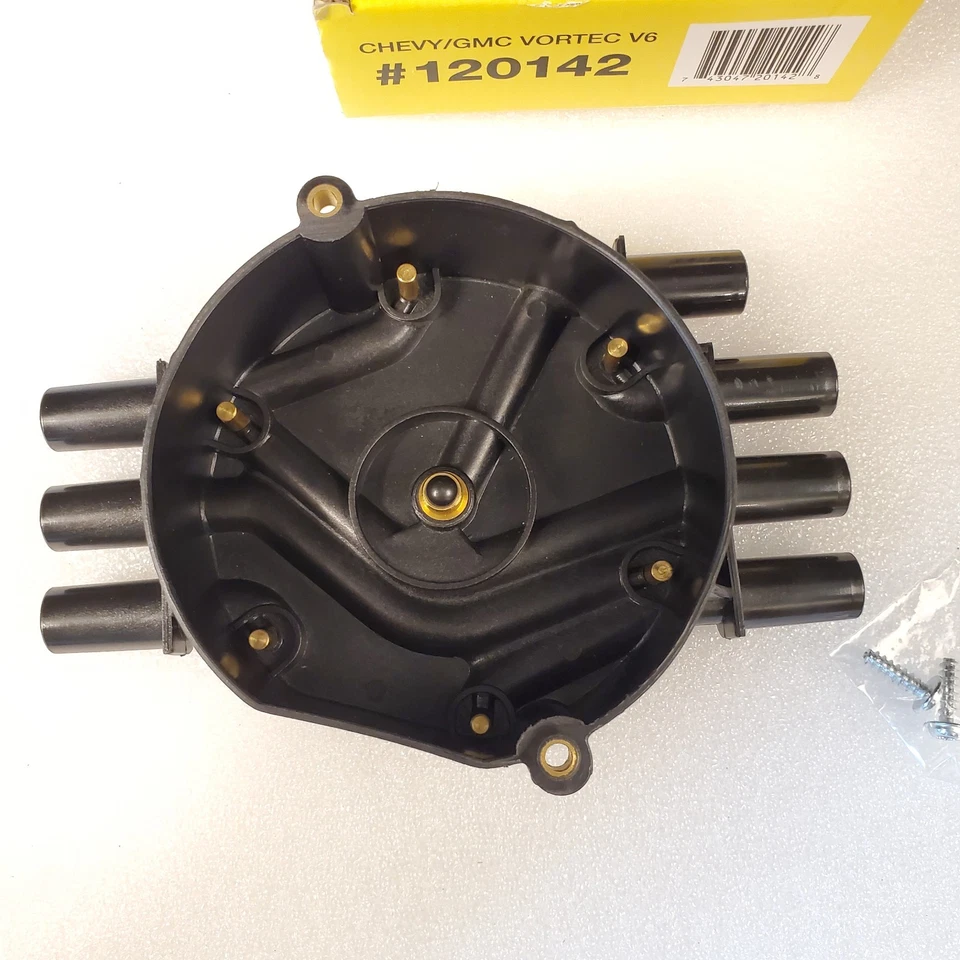 ACCEL 120142 Distributor Cap / Crab Style Black Cap - Fits Chevy / GMC VORTEC V6 - Image 3 of 4