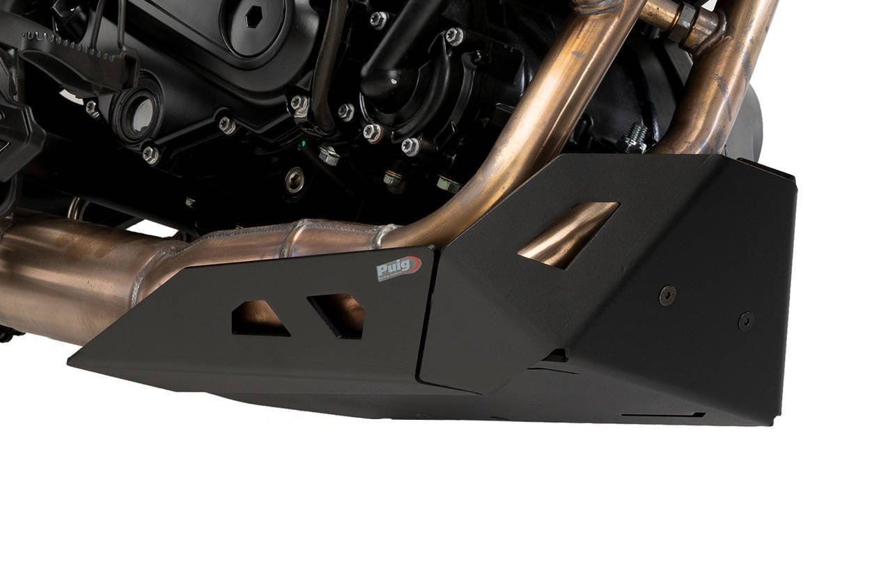 Puig Black Aluminium Belly Pan Benelli TRK 702 2023-2024