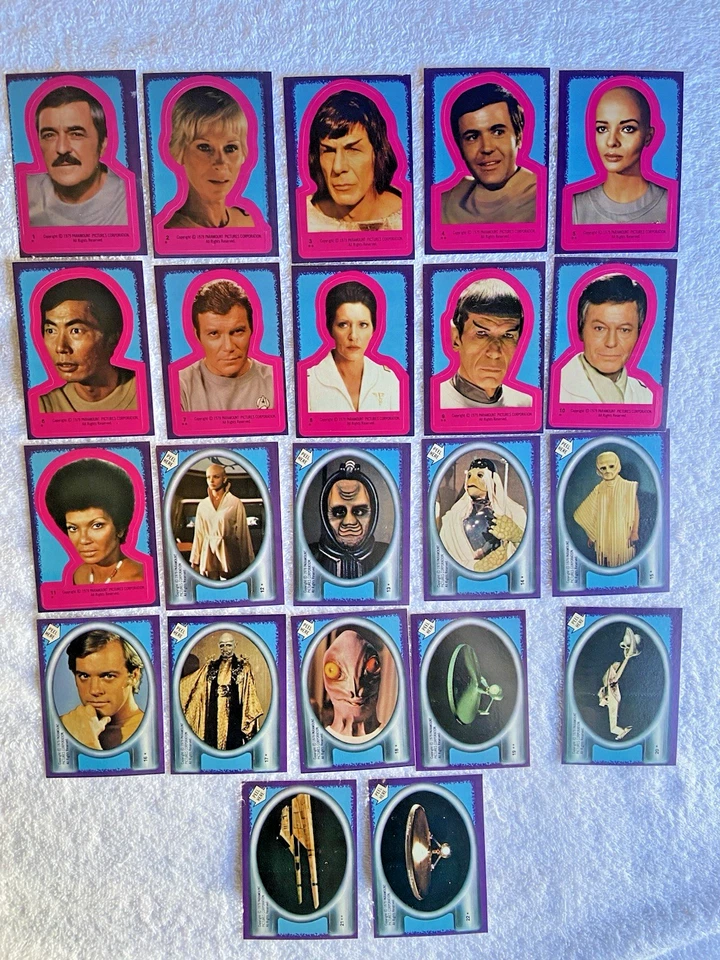 Star Trek La Película. Topps 1979. Juego completo de 88, con las 22 pegatinas Foto 2 de 4