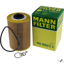 MANN-FILTER Ölfilter mit Verschlussschraube für BMW 6er 635 CSi M 628 633