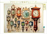 Calvendo Puzzle Uhren | 1000 Teile Lege-GrößE 64X48Cm Foto-Puzzle FüR GlüCkliche