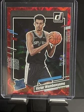 2023-2024 Donruss International Victor Wembanyama Red Rated Rookie #220