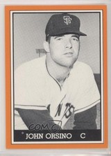 1981 TCMA 1962 San Francisco Giants National League Champions John Orsino 0b0