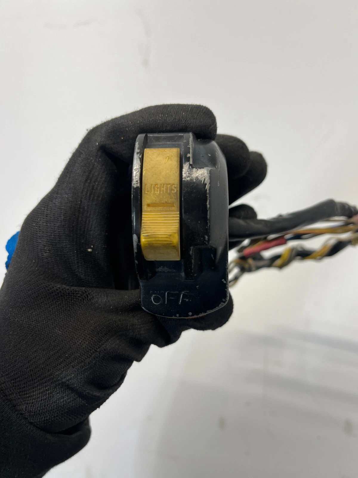 87 SUZUKI LT500R lt 500 r Quadzilla OEM Left Hand Control Light Kill Switch READ