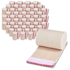 Elastic Bandage Wrap 3 Wide - Latex Free, 50 Pack