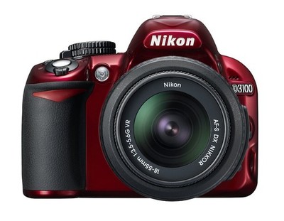 Nikon D3100 Digital Camera w/18-55mm VR Lens 14.2MP 1080p HD Video Recording