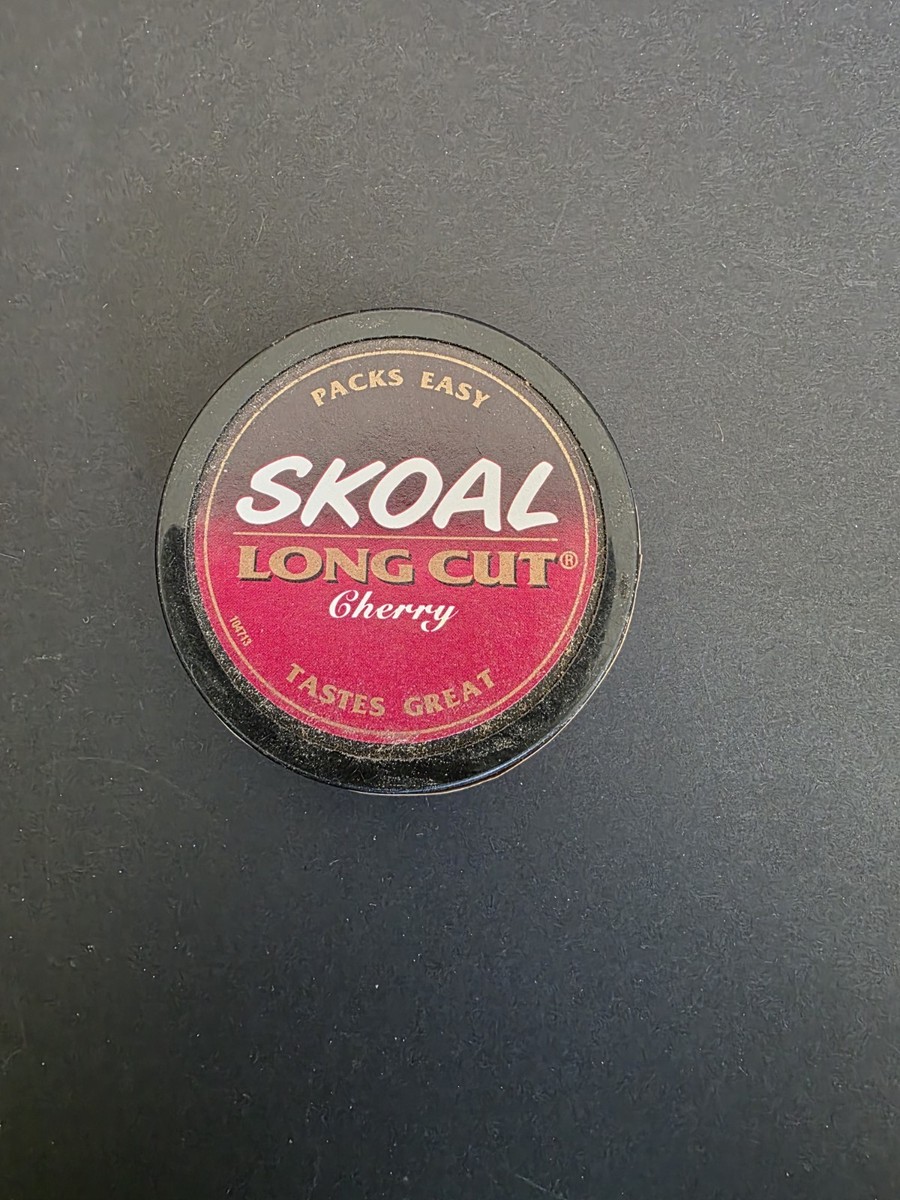 cherry skoal tobacco Skoal Cherry Long Cut Snuff. Can Vintage Rare