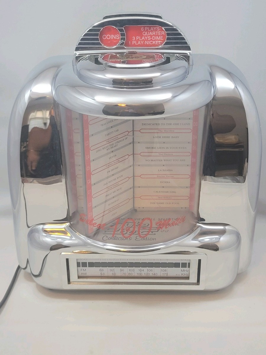 Spirit of St Louis Select-O-Matic 100 Jukebox Radio AM/FM Cassette