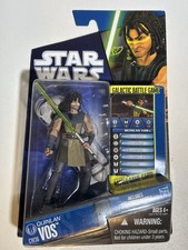 STAR WARS THE CLONE WARS CW36 QUINLAN VOS w  LIGHTSABER  3.75  FIGURE SHIPS FAST