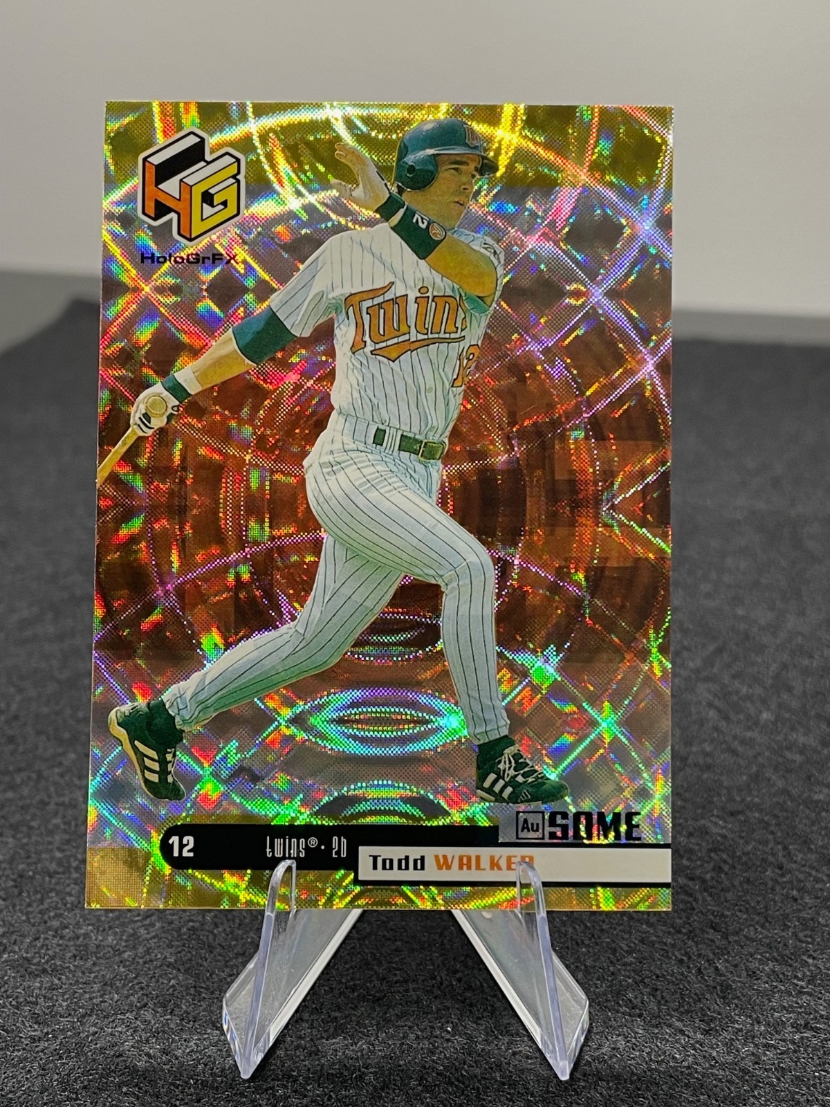 1999 Upper Deck HoloGrFX #34 Todd Walker Minnesota Twins AUsome