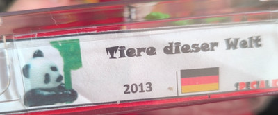 ü-ei figuren komplettsatz tiere dieser welt 2013 samtkasten selten rar 