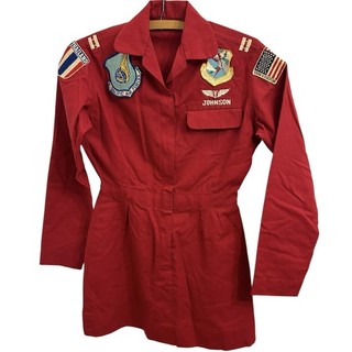 Vietnam War Flight Nurse Party Suit/Jacket Theater Made Patches Uniform Dress