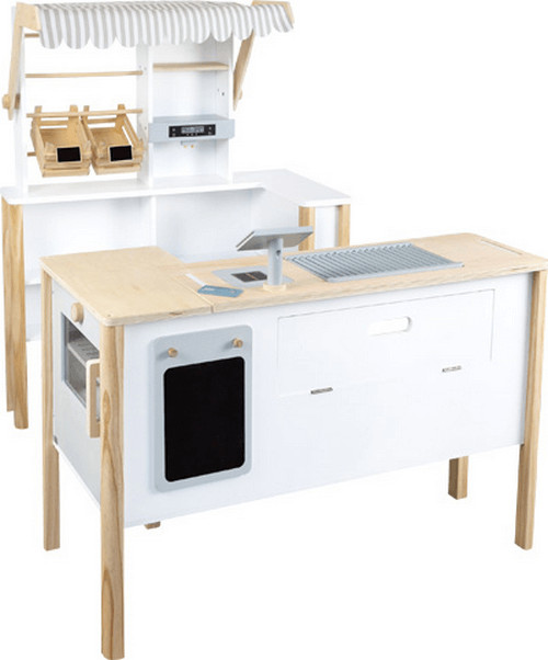 Kaufladen Kaufmannsladen Multifunktion ca. 106 x 40 x 106 cm  Holz - Image 2