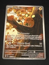 Pokémon TCG Dedenne 093/088 ME03 Perfect Order Illustration Rare Holo NM