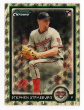 Marketplace image: STEPHEN STRASBURG - NATIONALS - TEST PROOF BDP1 - ROOKIE - SUPERFRACTOR