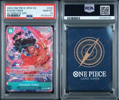 2023 ONE PIECE OP02-PARAMOUNT WAR #030 KOZUKI ODEN ALTERNATE ART