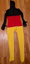 Morphsuit Deutsche Flagge Zentai Suit Große L In Top Zustand