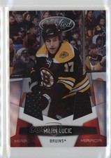 2010-11 Certified Mirror Red Dual Materials 66/150 Milan Lucic #11 1rb1