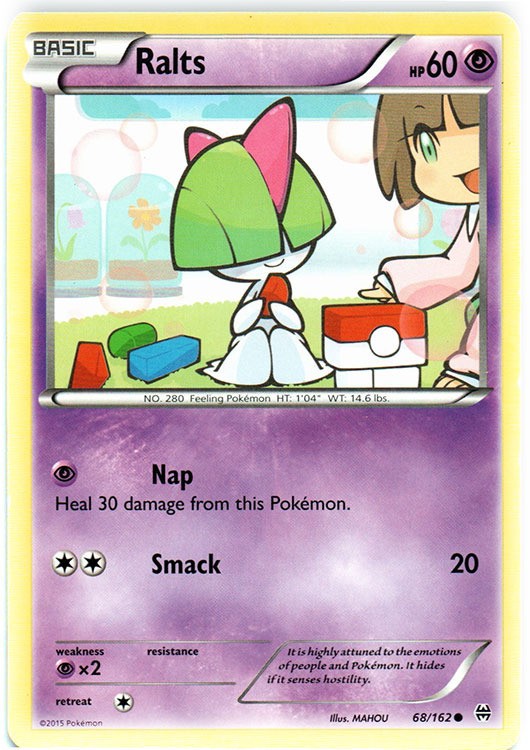 Ralts - 68/162 - Common - Moderately Played - BREAKThrough